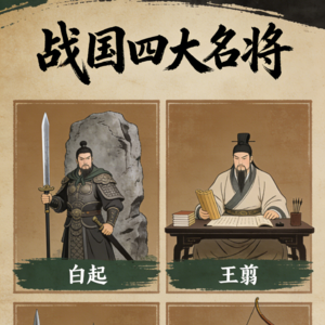 战国四大名将，为何只有王翦能善终？靠的根本不是“圆滑”