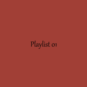 Playlist 01.出门看花