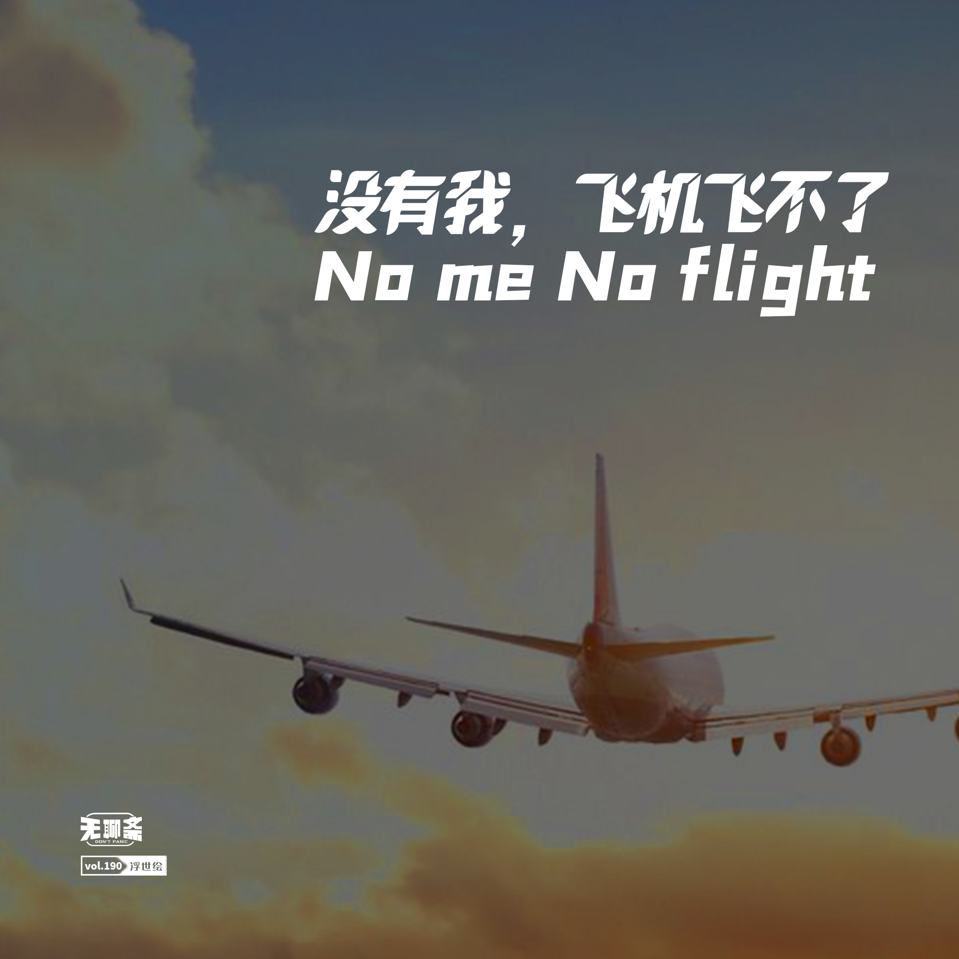 vol.190 没有我，飞机飞不了