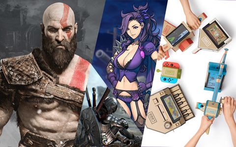 任天堂Labo、战神与成人画师【新游月谈4月番】