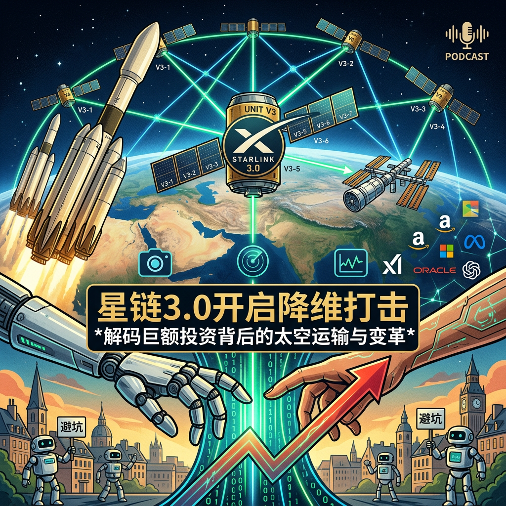 【科技路边摊】星链3.0开启降维打击 episode artwork