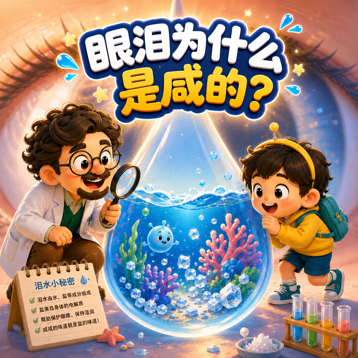 E20-眼泪为什么是咸的？｜人体 episode artwork