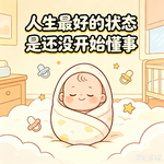 刚出生的孩子很幸福，毕竟无债一身轻啊！[吐槽脱口秀]