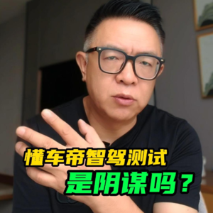 懂车帝智驾测试3: 阴谋论成立吗？