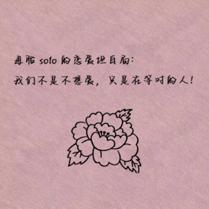 母胎solo的恋爱坦白局：我们不是不想爱，只是在等对的人！