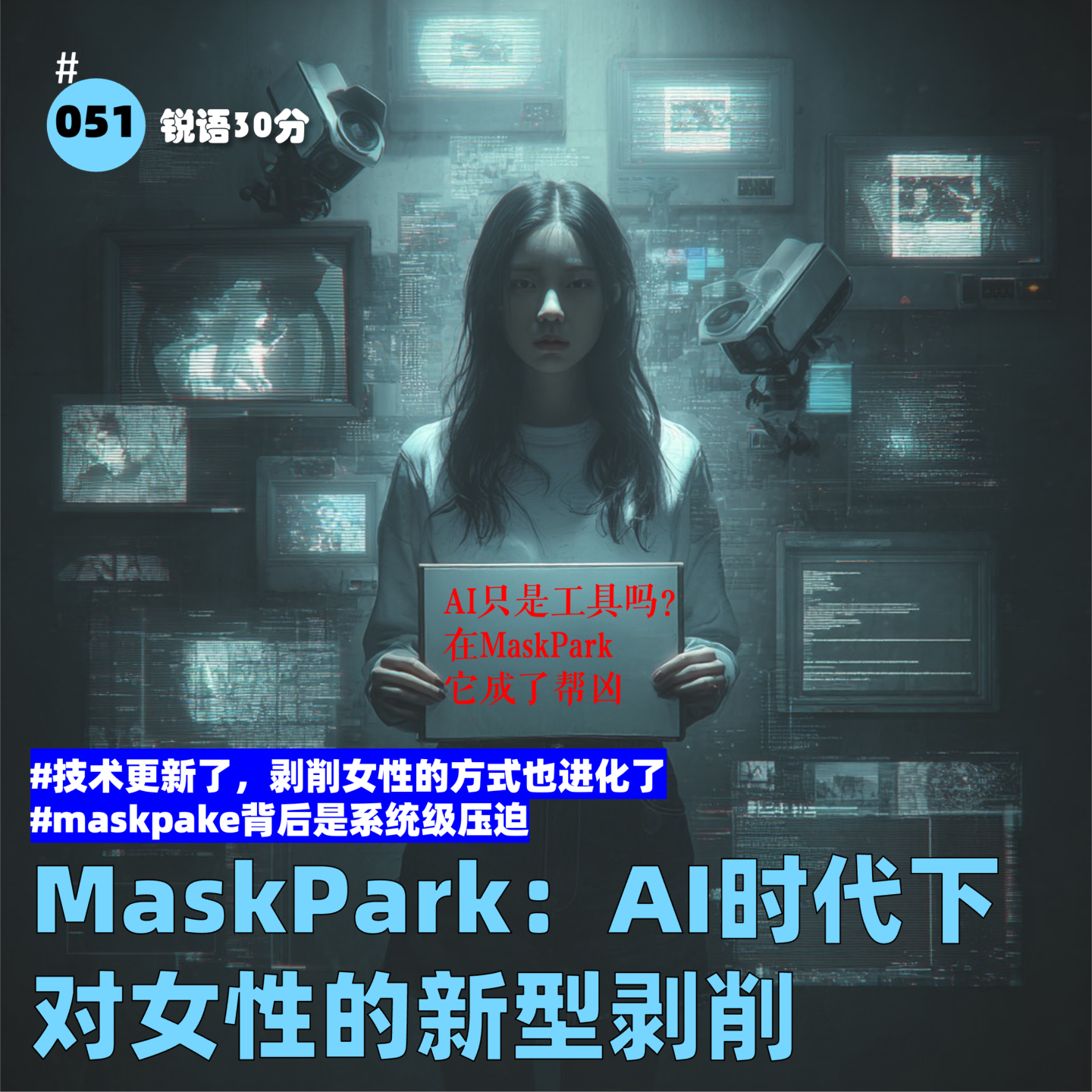 #052 MaskPark：AI时代下 对女性的新型剥削 episode artwork