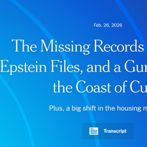 纽约时报Headline2026-02-26