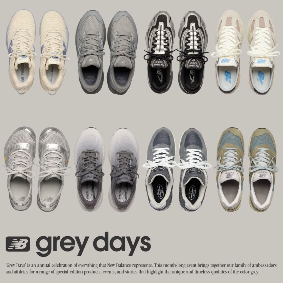 FTWR 鞋履03- 不止是灰色，不止是Grey Days｜New Balance episode artwork