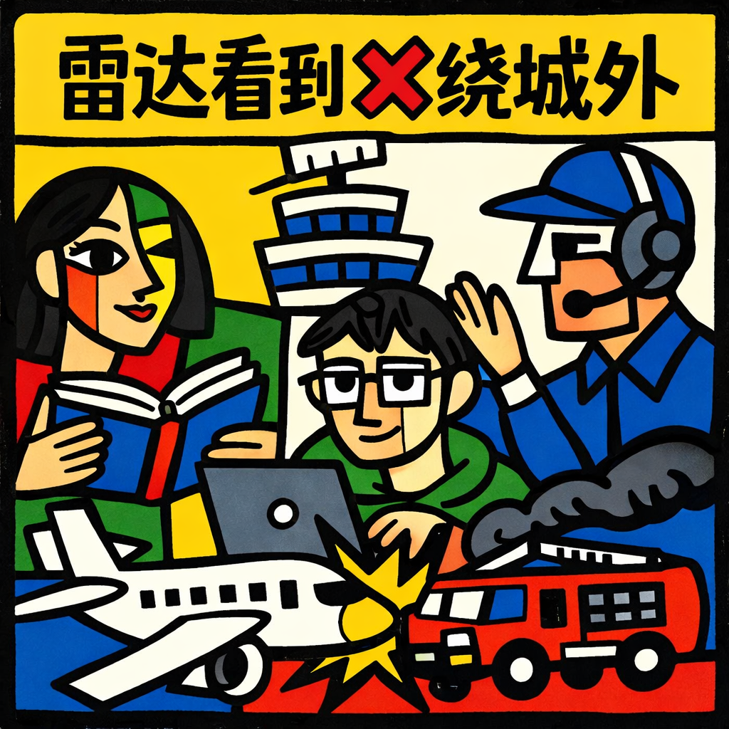叁两：串台丨绕城外 《看不见的美国》十四年前就精准预测了拉瓜迪亚机场事故？ episode artwork