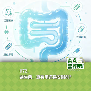 072.益生菌，真有用还是安慰剂？