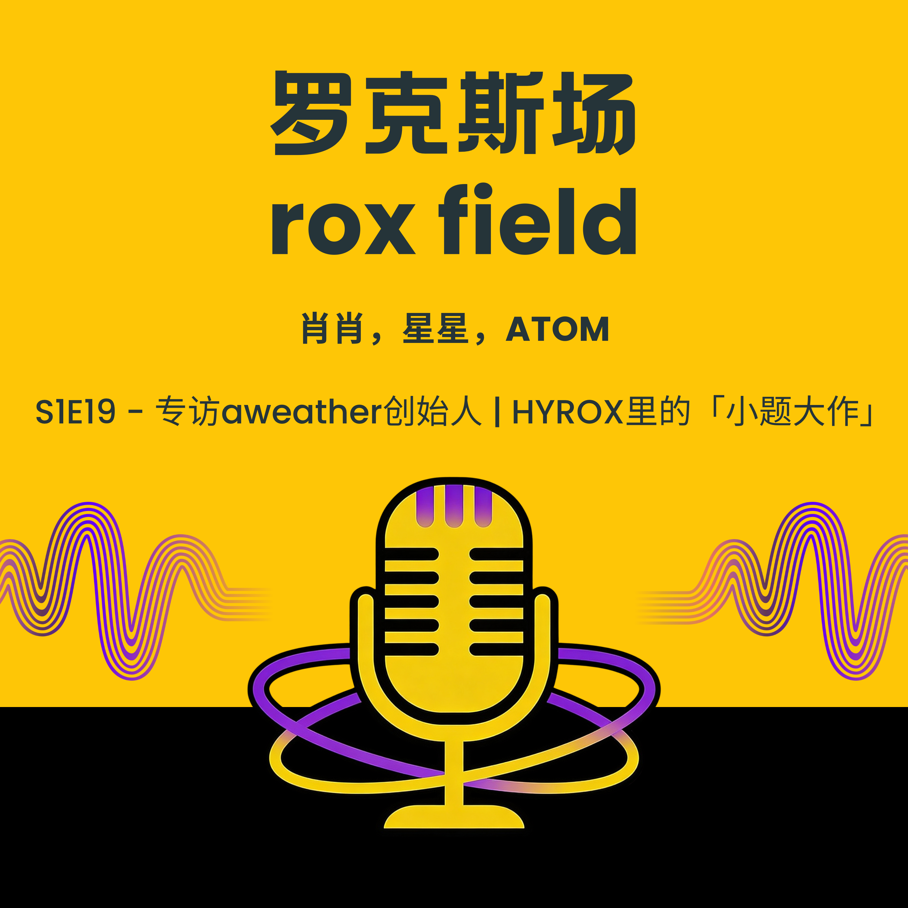 S1E19 - 专访aweather创始人 | HYROX里的「小题大作」 episode artwork