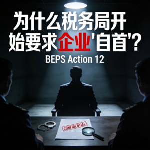 DAY.35 BEPS Action 12 为什么税务局开始要求企业“自首”？