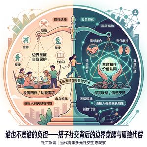 vol.84 谁也不是谁的负担：“搭子社交”背后的边界觉醒与孤独代偿