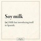 Soymilk