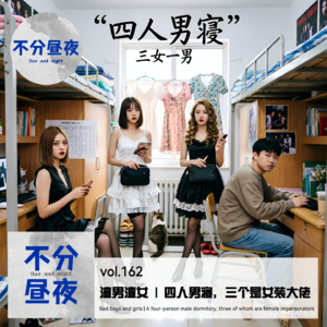 vol.162 渣男渣女 | 四人男寝，三个是女装大佬