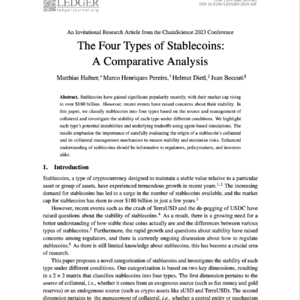 【第442期】(Ledger)稳定币四象限矩阵与风险生存图鉴