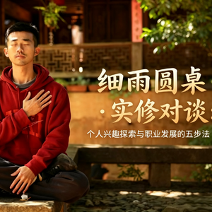 细雨圆桌 · 实修对谈:个人兴趣探索与职业发展的五步法