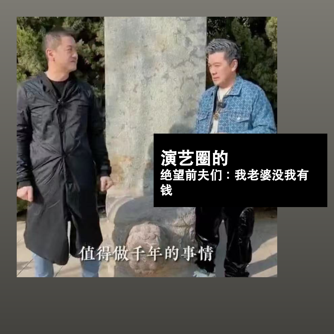 演艺圈的绝望前夫们：我老婆没我有钱 episode artwork