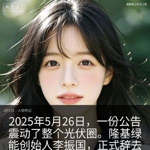 EP176 · 人物传记——李振国-隆基绿能创始人