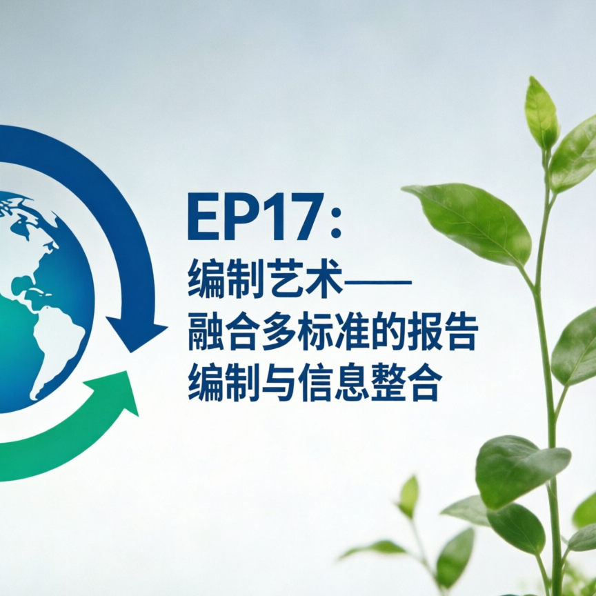 EP17：编制艺术-融合多标准的报告编制与信息整合 episode artwork