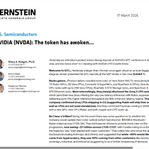 伯恩斯坦力挺英伟达：万亿订单背后的玄机与 300 美元目标价