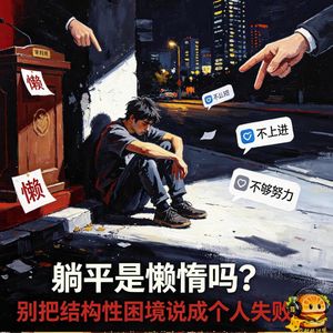 躺平是懒惰吗?