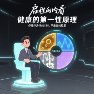 《启程向内看》-健康的第一性原理(是自律,不是医疗)