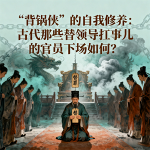 “背锅侠”的自我修养：古代那些替领导扛事儿的官员下场如何？
