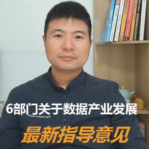 6部门关于数据产业发展最新指导意见（上）