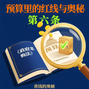 第六条深度解读：预算严控下，为何不能设底价？省下的钱去哪了？