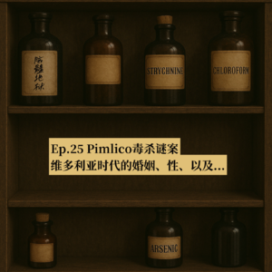 Ep.25 Pimlico毒杀谜案，维多利亚时代的婚姻、性、以及...