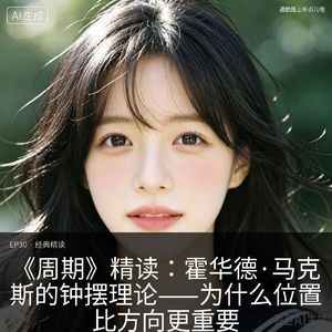 EP30 · 经典精读——《周期》精读:霍华德·马克斯的钟摆理论——为什么位置比方向更重要