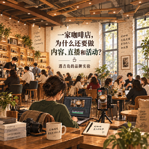 一家咖啡店,为什么还要做内容、直播和活动?丨遇吉岛的品牌实验