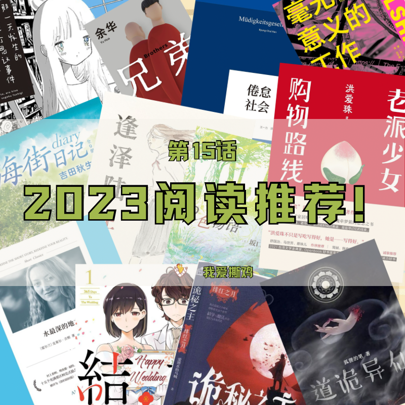 第15话：从去年读过的三四百本书中精挑17本来分享|2023无责任盘点·阅读篇 episode artwork