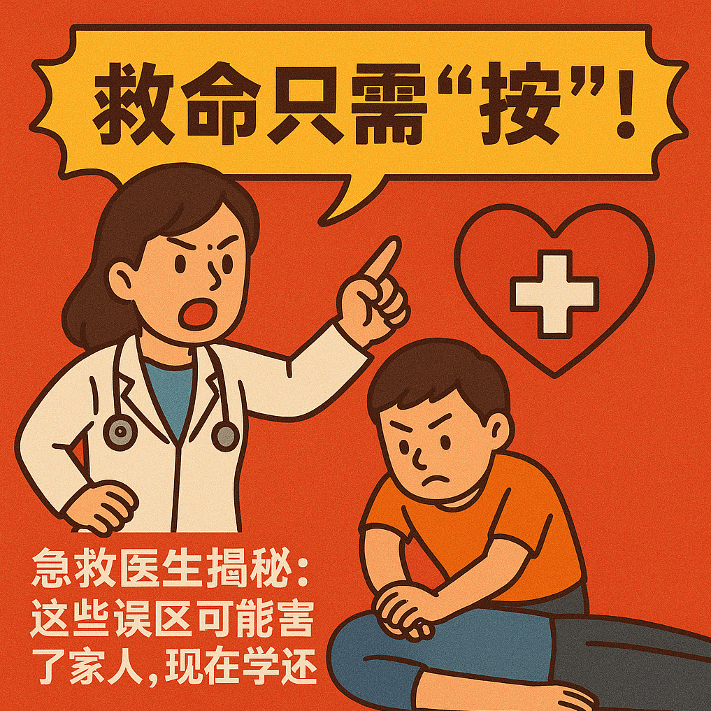 #6 救命只需“按”！急诊夜鹰揭秘：这些误区可能害了家人，现在学还不晚 episode artwork