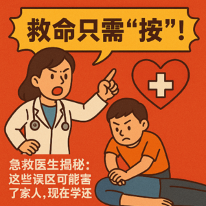 #6 救命只需“按”!急诊夜鹰揭秘:这些误区可能害了家人,现在学还不晚