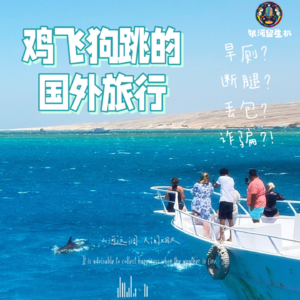 Vol.8.旱厕？断腿？丢包？诈骗？那些年我们鸡飞狗跳的国外旅行