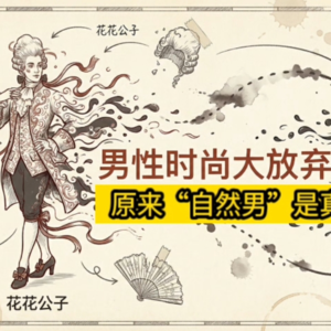 过去的硬汉是怎么打扮的：谈谈男性的服美役传统之“束身衣”