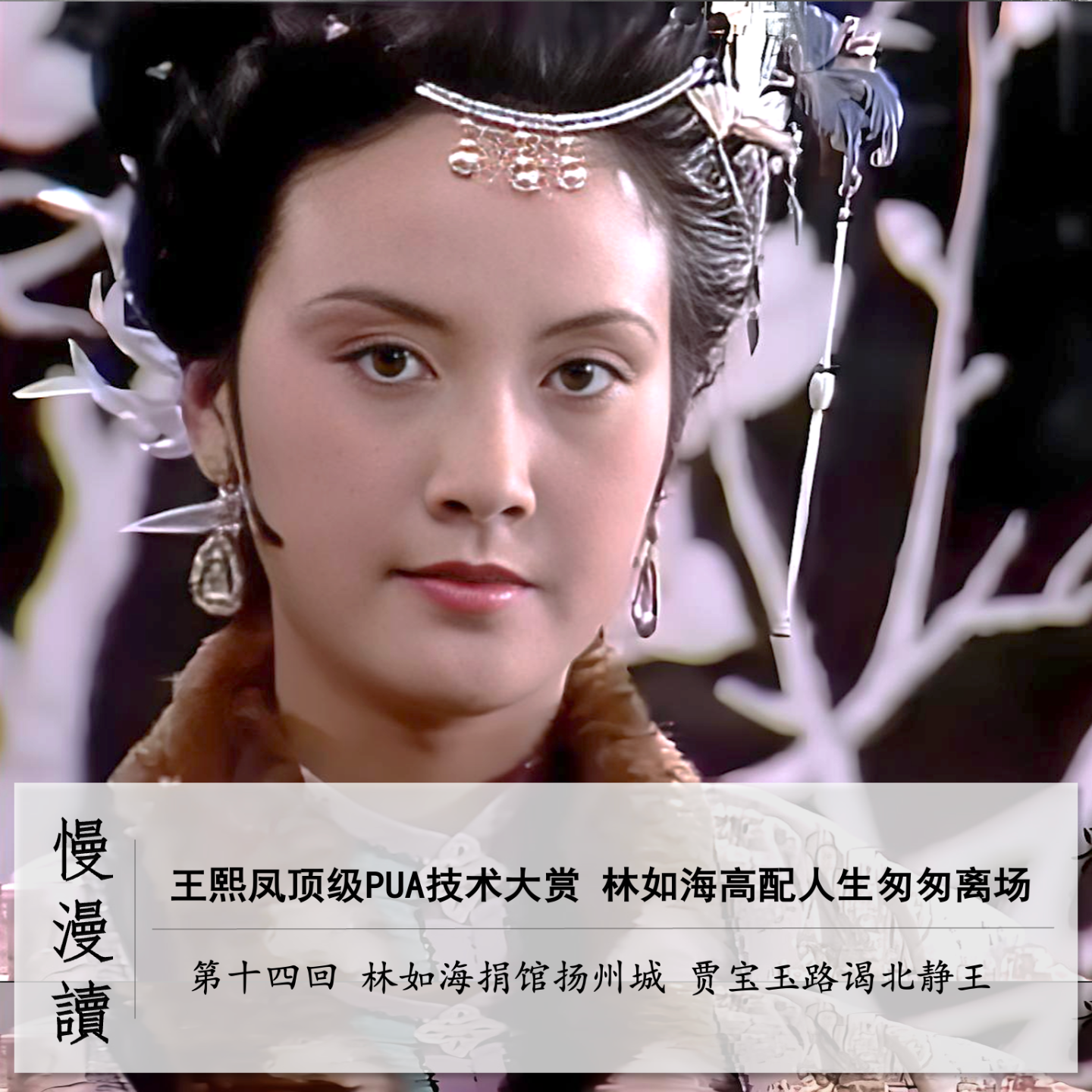 cover of episode 052」王熙凤顶级PUA技术大赏 林如海高配人生匆匆离场｜慢漫读