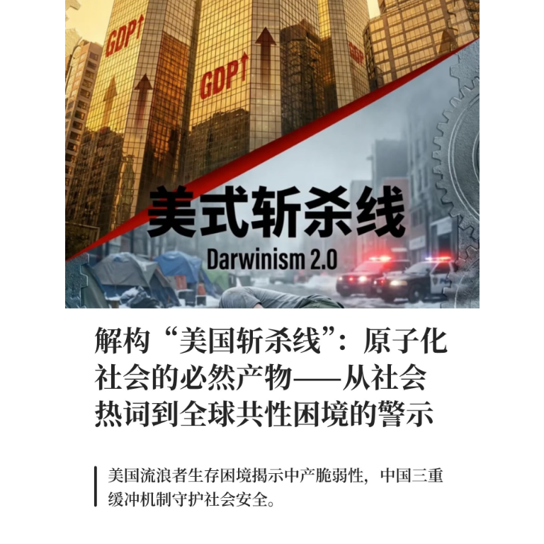 解构“美国斩杀线”:原子化社会的必然产物——从社会热词到全球共性困境的警示 episode artwork