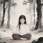 山茶臥雲
