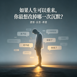 014|如果人生可以重来,你最想改掉哪一次沉默?