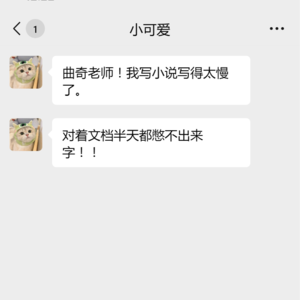 【曲奇小课堂】写小说写得太慢了怎么办！练习潜意识写作的方式