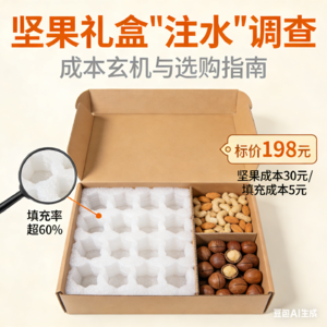 坚果礼盒“注水”乱象