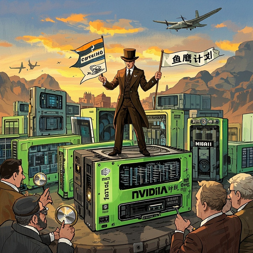 美股新晋算力巨兽CoreWeave上市！揭秘英伟达亲儿子背后的万亿赌局 episode artwork