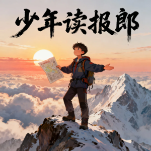 少年读报郎