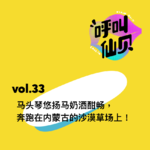 vol.33马头琴悠扬马奶酒酣畅，奔跑在内蒙古的沙漠草场上！