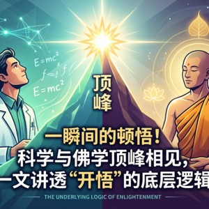 一瞬间的顿悟！科学与佛学顶峰相见，一文讲透“开悟”的底层逻辑