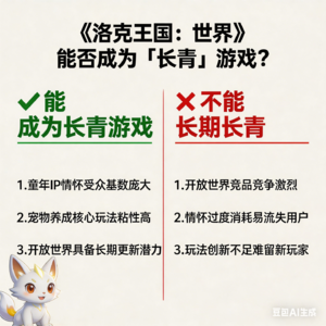 《洛克王国：世界》能否成“长青”游戏