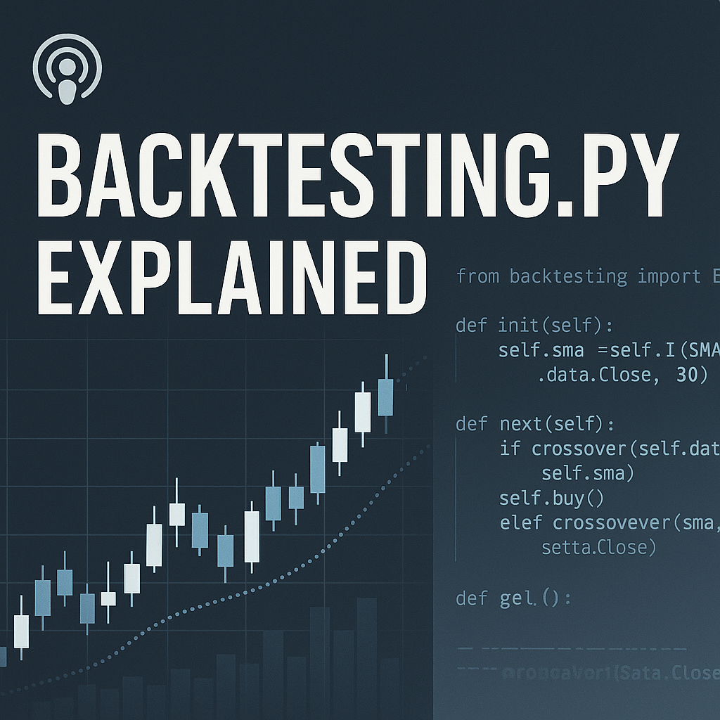 EP2. 轻量又全面的策略回测框架-backtesting.py episode artwork